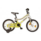 Dětské kolo Koliken Biketek Smile stříbrné 16