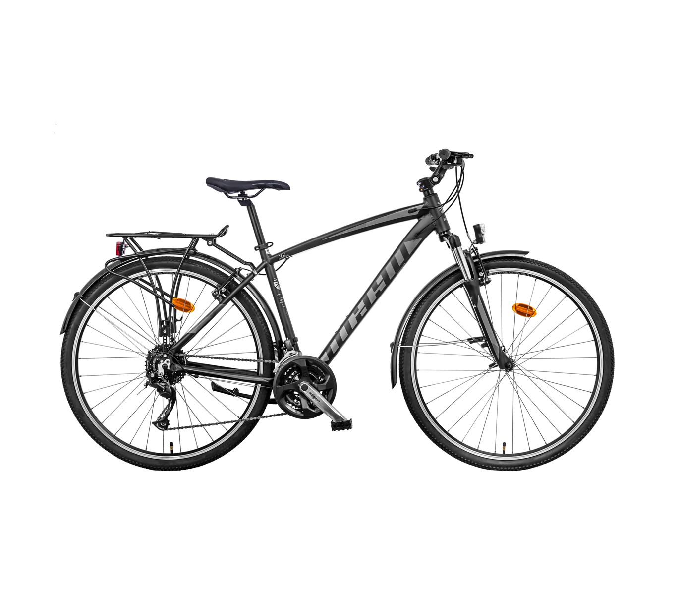 Mayo XR Tour Trek Trekové kolo, rám 19", černo-šedé