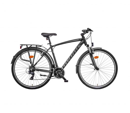 Mayo Trekingové kolo XR Basic Trek 21" 2022 černo-šedé