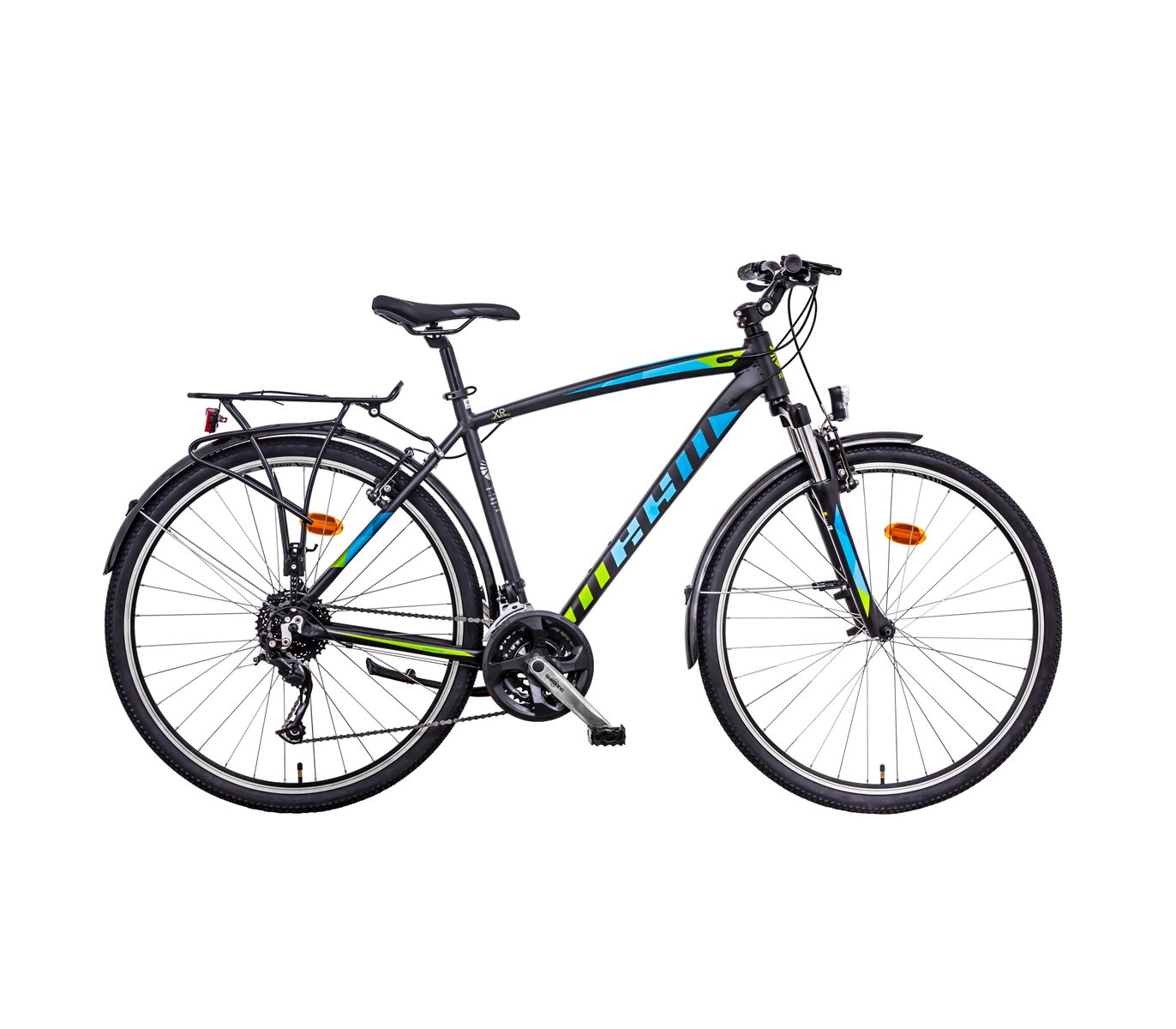 Mayo XR Basic Trek Pánské trekové kolo, rám 19", černo-modré