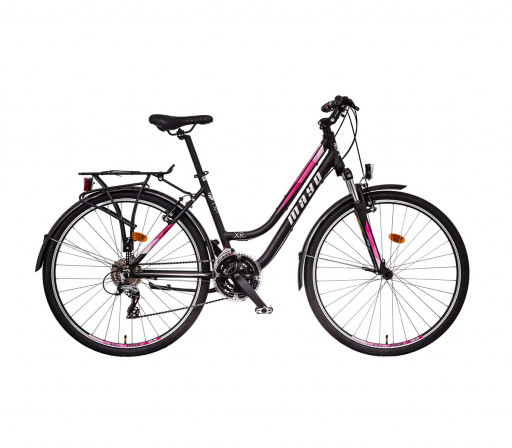 Mayo Trekingové kolo XR Tour Trek Low 2022 černo-červené