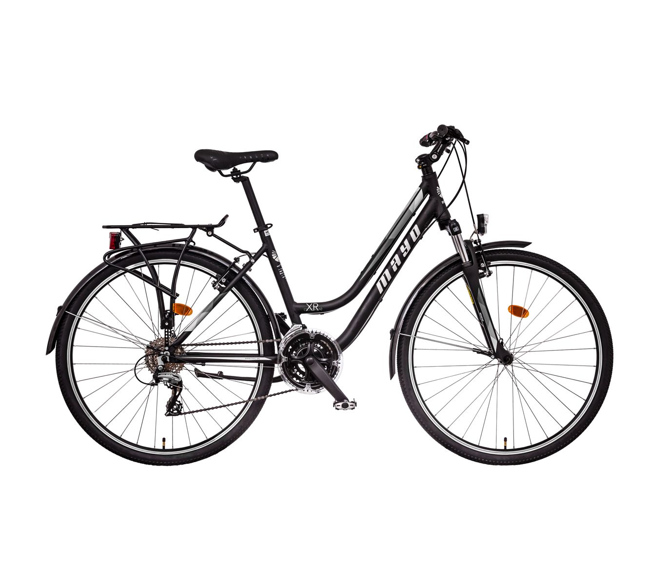 Mayo XR Tour Trek Low Dámské trekové kolo 28", černo-šedé