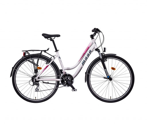 Mayo Trekingové kolo XR Tour Trek Low 2022 bílo-růžové