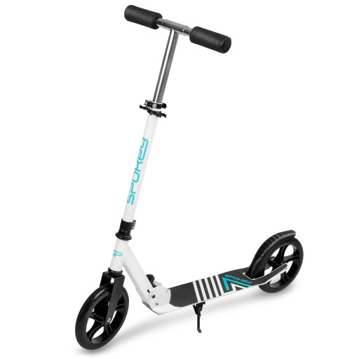 Spokey AYAS koloběžka, kolečka 200mm, bílá