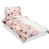 Bellatex Povlečení bavlněný satén, Květ - 140x200, 70x90 cm
