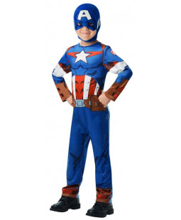 Dětský kostým Avengers Captain America  - vel. M 
