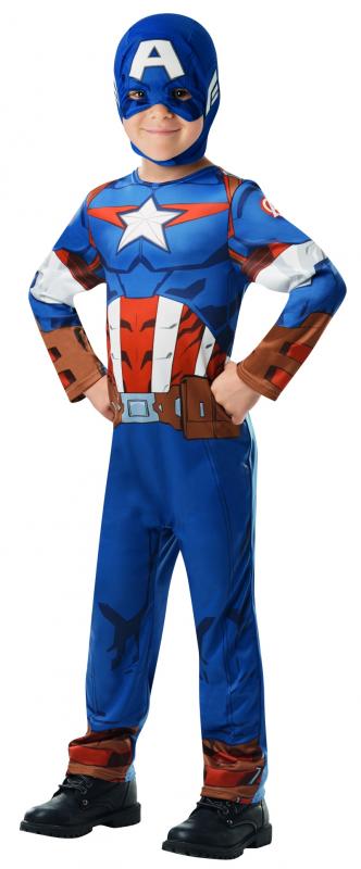 Dětský kostým Avengers Captain America - vel. M