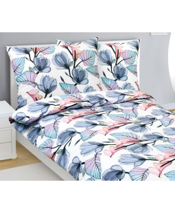Bellatex Povlečení flanel, Louka barevná - 140x200, 70x90cm