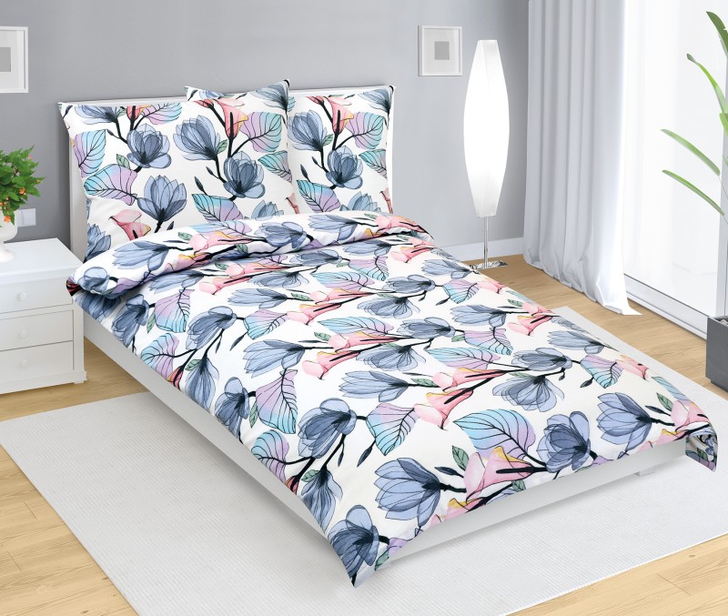 Bellatex Povlečení flanel, Louka barevná - 140x220, 70x90cm