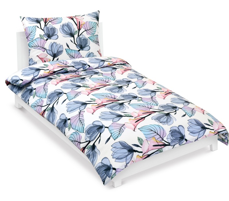 Bellatex Povlečení flanel, Louka barevná - 140x220, 70x90cm