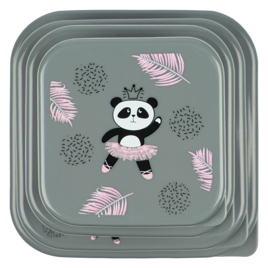BAAGL Box na svačinu 4x1 Panda