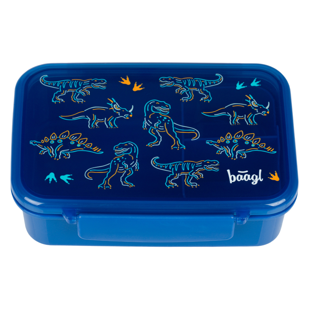 BAAGL Box na svačinu s přihrádkami Dino