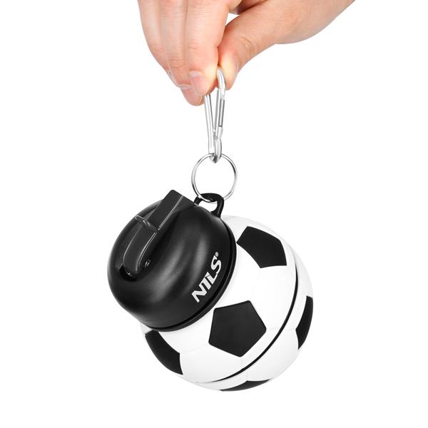 Skládací silikonová láhev NILS Camp NC4104, 550ml, fotbal