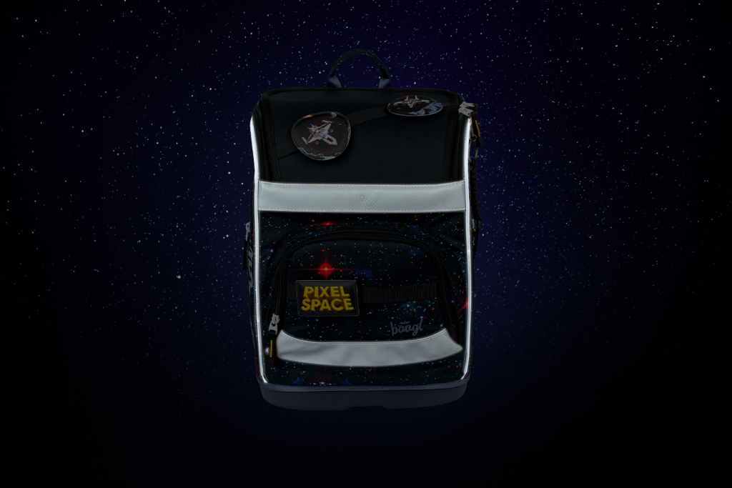 BAAGL Školní aktovka Zippy plus Pixel Space