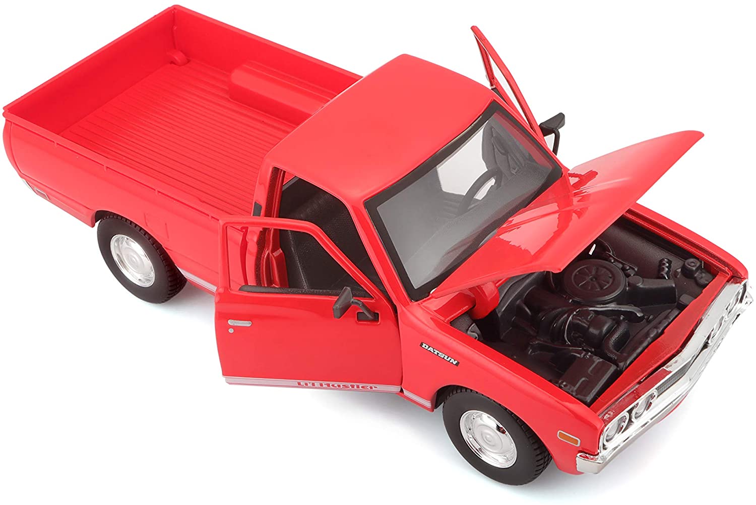 Maisto Datsun 620 Pick-up 1973 Scale Model Červený 1:24