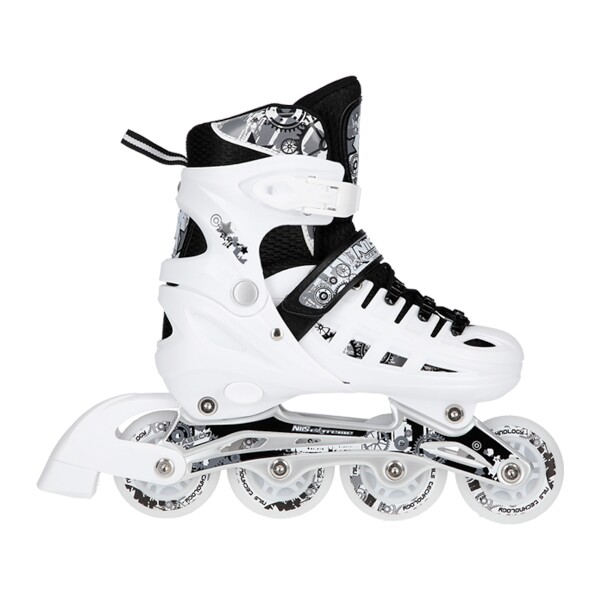 Nils Extreme NH10905 Kolečkové brusle 4v1, bílé, vel.M (35-38)