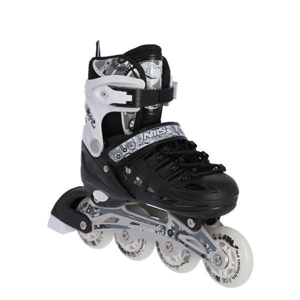 Nils Extreme NH10905 Kolečkové brusle 4v1, černé, vel.S (31-34)