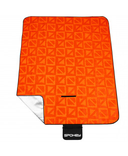 Spokey Picnic Apricote Pikniková deka s popruhem 150x180 cm