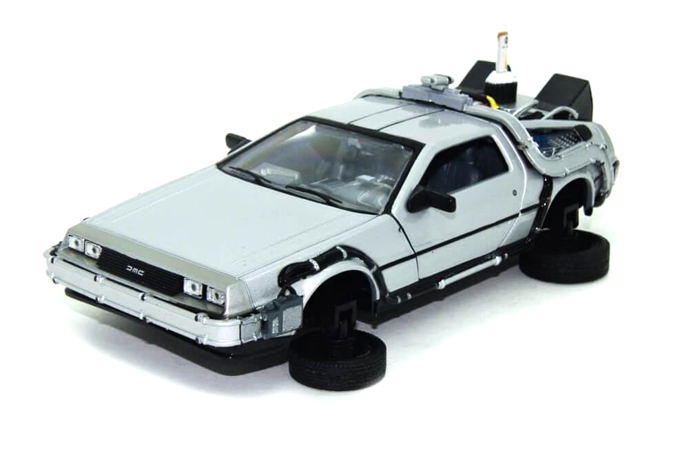 Welly DeLorean DMC-12 Back to the Future II. (Flying Version) 1:24