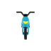 Odrážedlo Enduro Yupee malé, nostnost 25 kg, modré