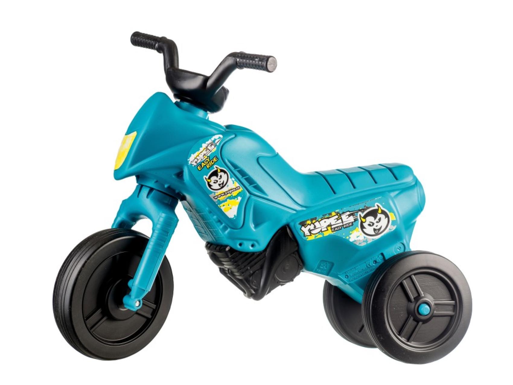 Odrážedlo Enduro Yupee malé, nostnost 25 kg, modré
