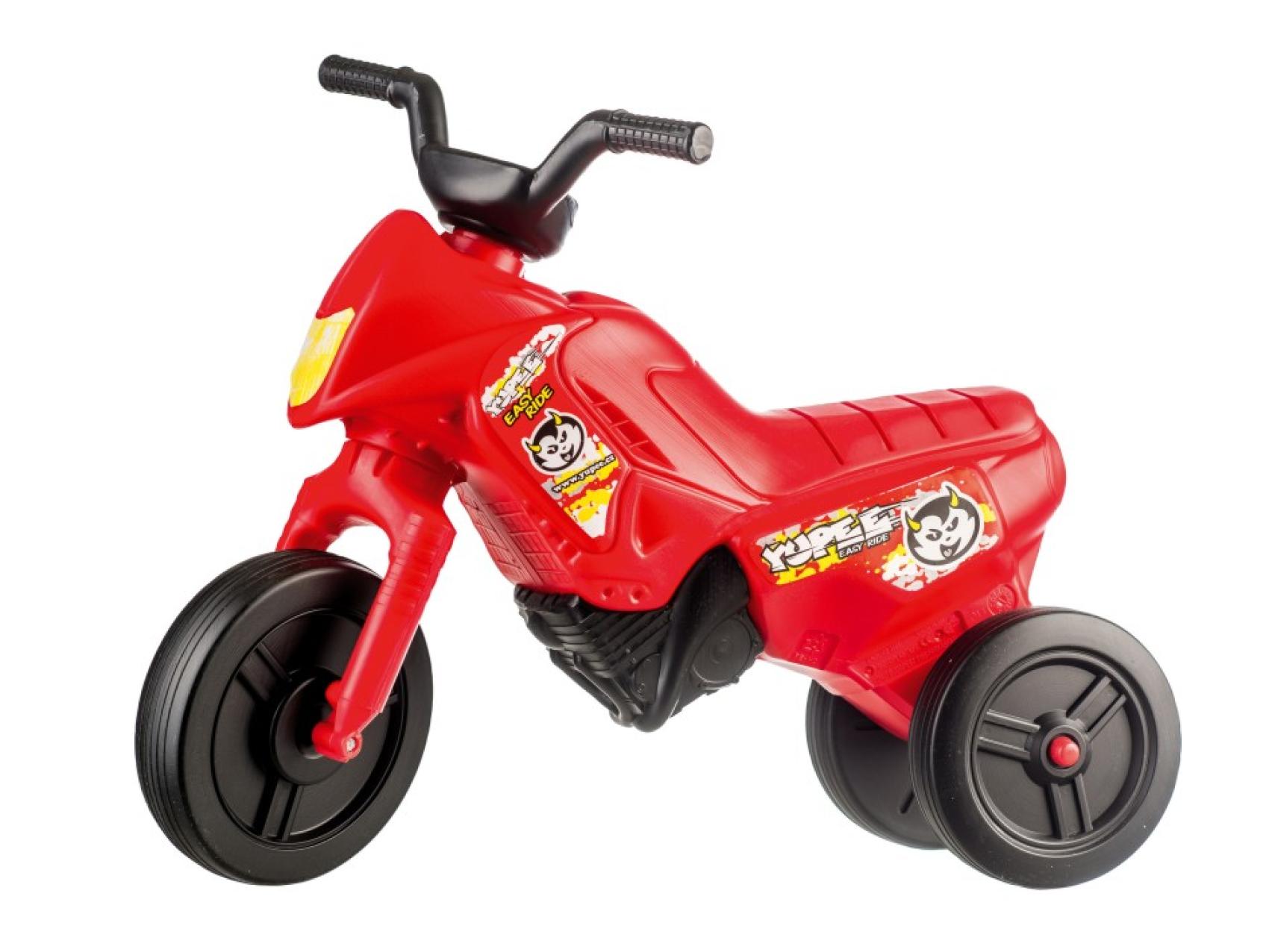 Odrážedlo Enduro Yupee malé, nostnost 25 kg, červené