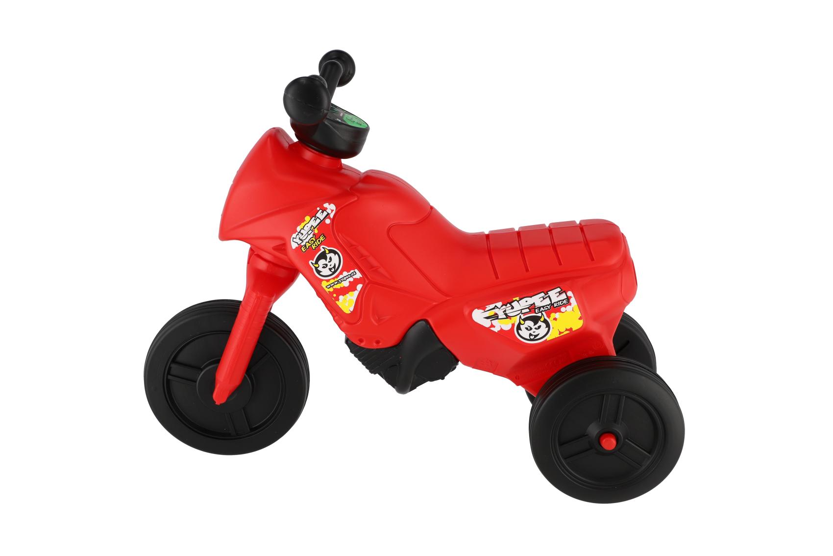 Odrážedlo Enduro Yupee malé, nostnost 25 kg, červené
