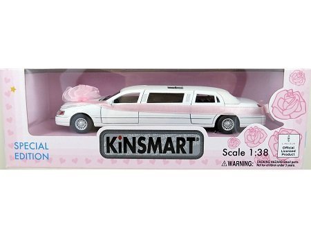 Kinsmart Love Limousine Lincoln Town Car Stretch Limousine 1999 1:38