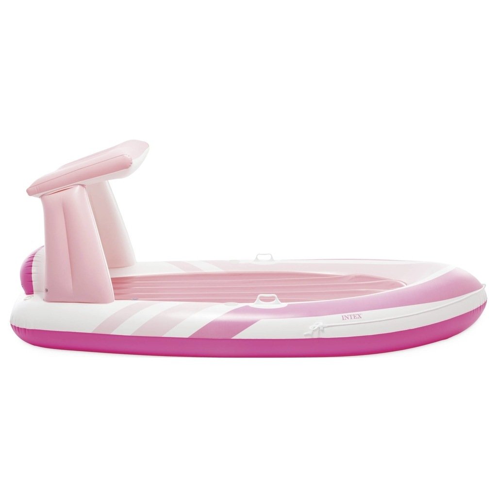 Intex 57804 Nafukovací lehátko PINK PARADISE BOAT FLOAT, 244x119x97cm