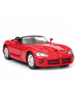 Welly Dodge 2003 Viper SRT, Červený 1:24