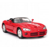 Welly Dodge 2003 Viper SRT, Červený 1:24