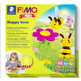 FIMO sada kids Form & Play Šťastné včelky, 4 x 42g
