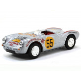 Cararama Porsche 550A Racing Silver 1:43