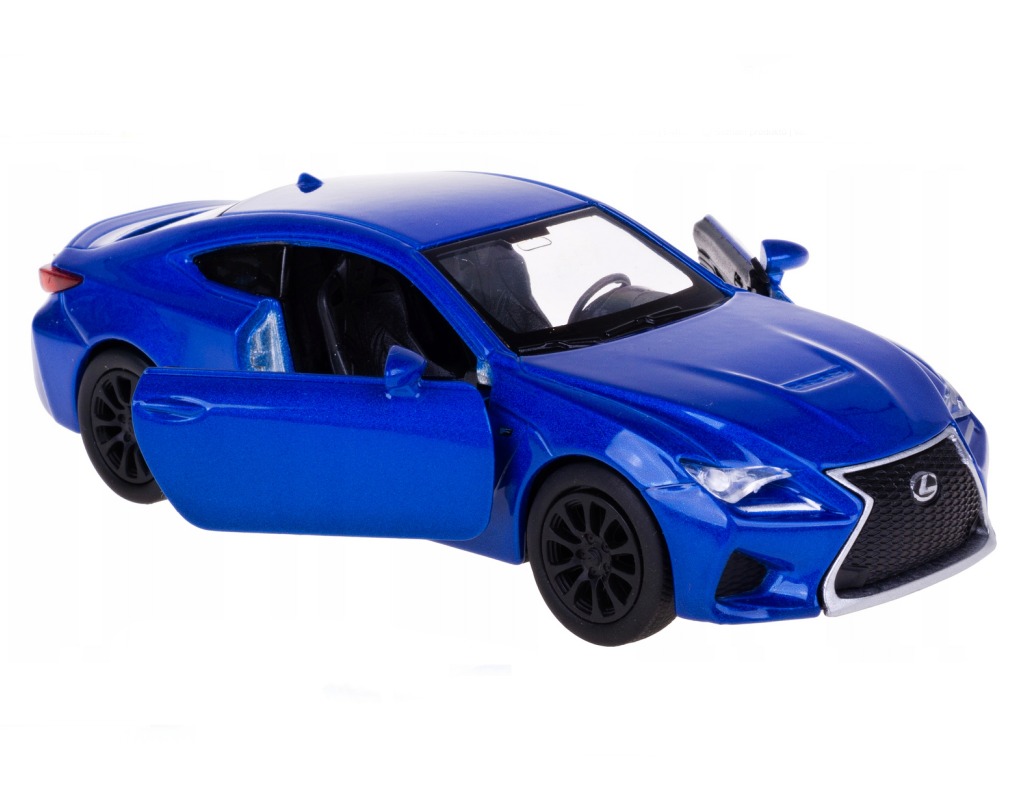 Welly Lexus RC F modrý, 1:34-39
