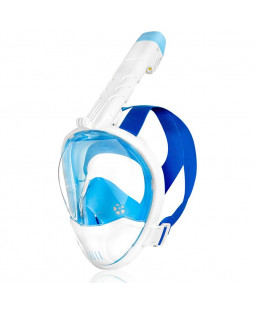 Spokey KARWI BK Celoobličejová maska - bílá L/XL
