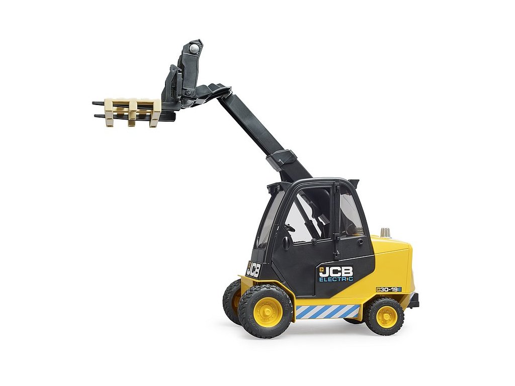 Bruder 2512 JCB vysokozdvižný vozík s paletou