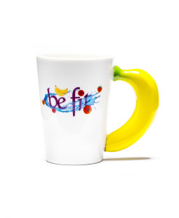 Porcelánový hrnek Banán, 230 ml.