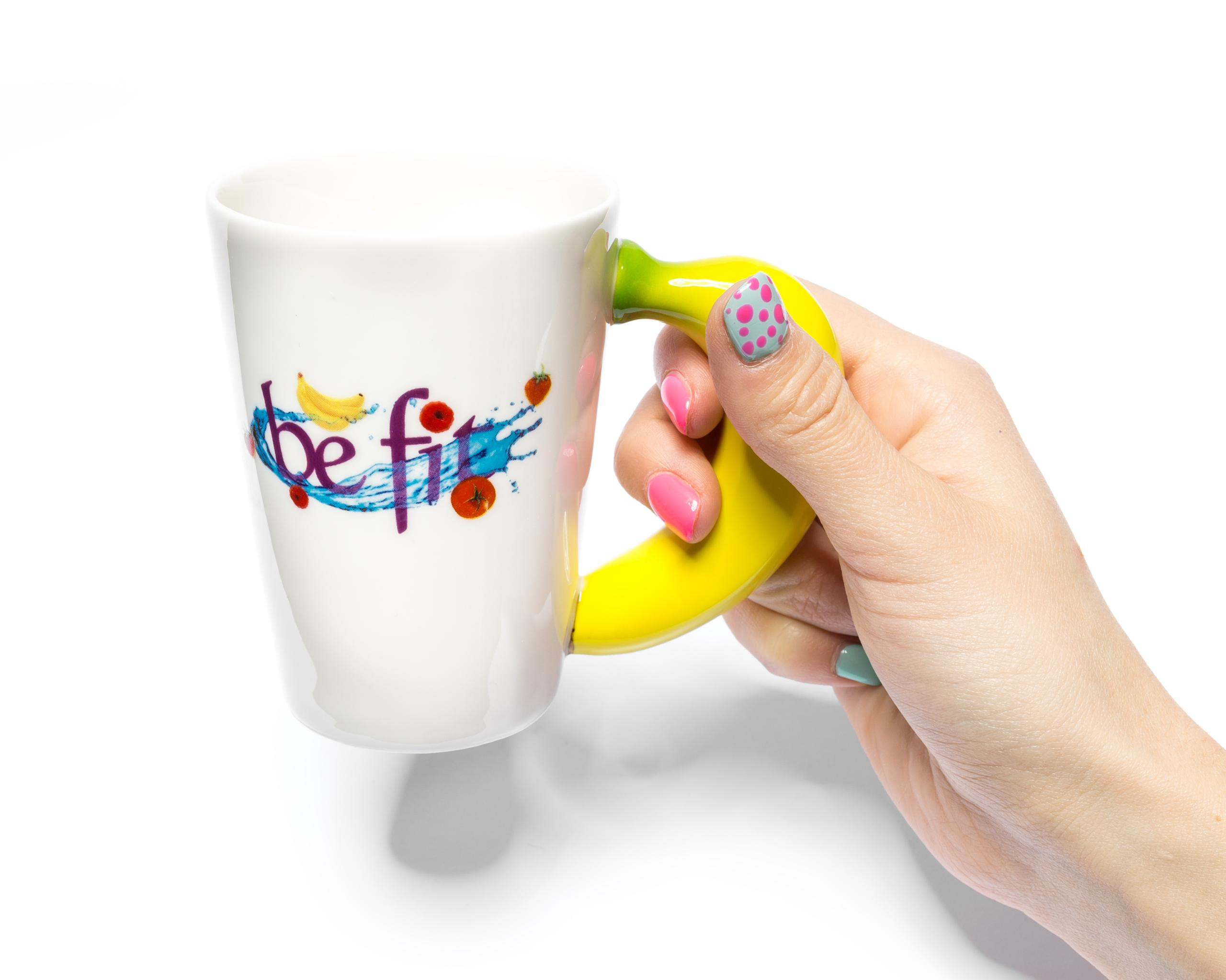 Porcelánový hrnek Banán, 230 ml.