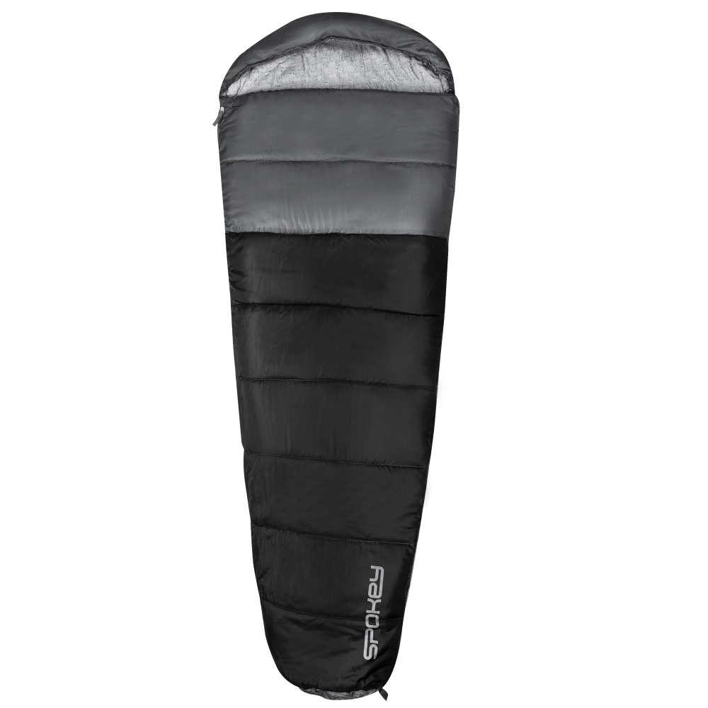 Spokey NORDIC 250 Spací pytel, -6°C, černo-šedý