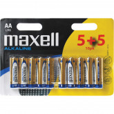 Maxel LR6 10BP AA Alkalické, Sada 10ks
