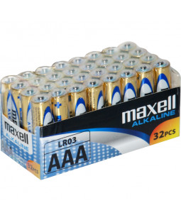 Maxel LR6 AA Alkalické baterie, Balení 32ks