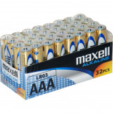 Maxel LR6 AA Alkalické baterie, Balení 32ks