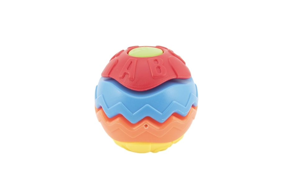 Teddies Skládačka plastový míček 9cm