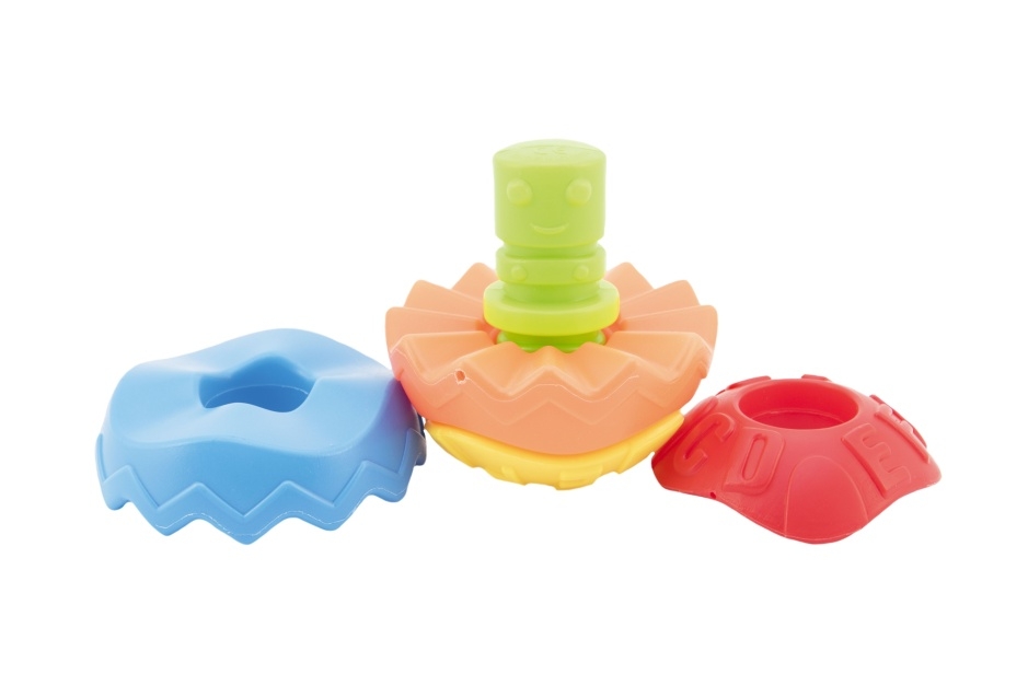 Teddies Skládačka plastový míček 9cm
