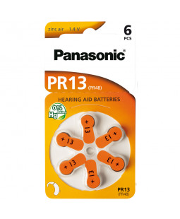 Panasonic AZ13/V13/PR13 Baterie pro naslouchadla, 6ks