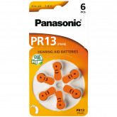 Panasonic AZ13/V13/PR13 Baterie pro naslouchadla, 6ks