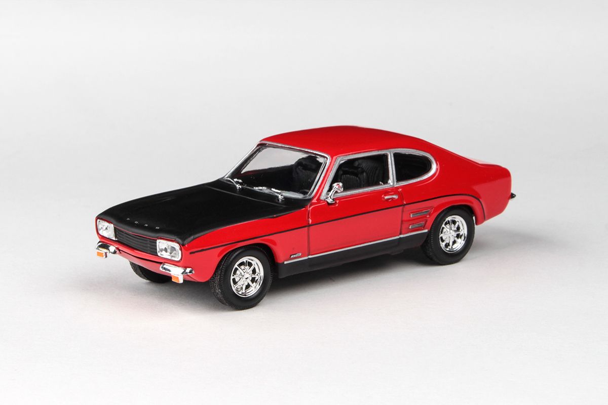 Cararama Ford Capri RS 1970, červený, 1:43
