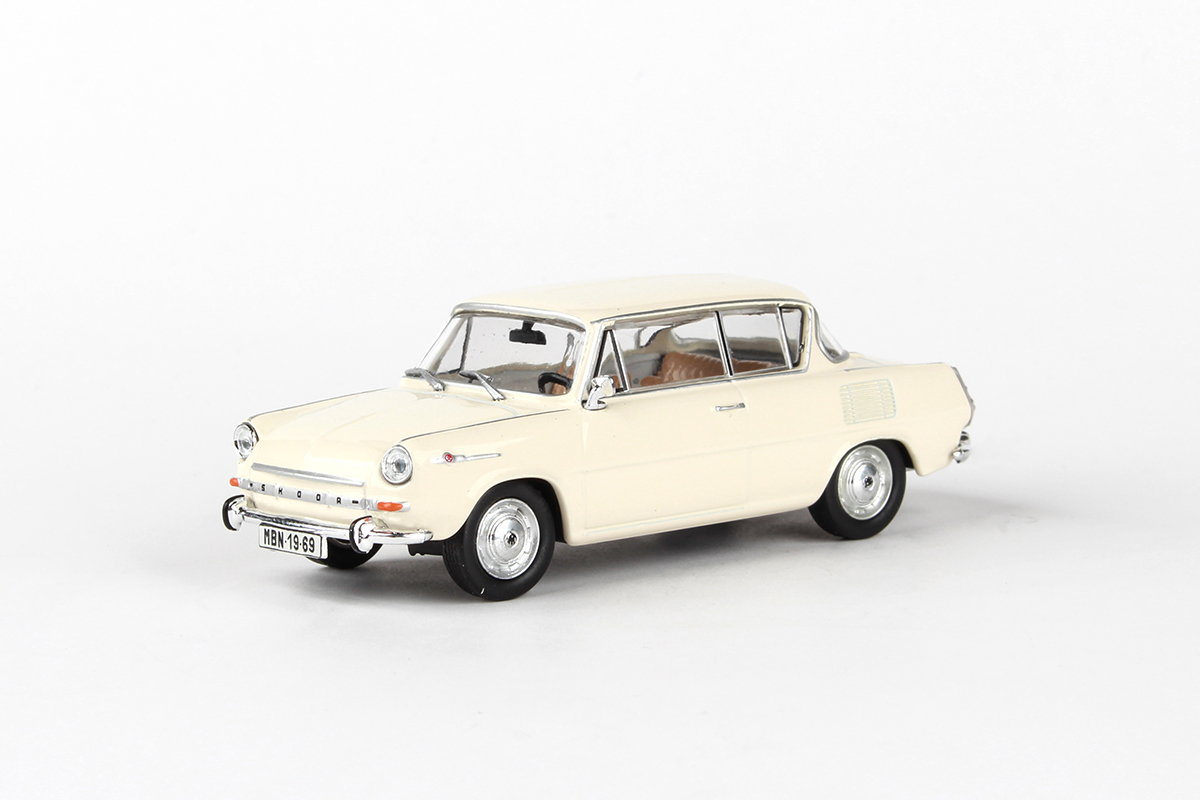 Abrex Škoda 1100MBX (1969) Slonová Kost 1:43