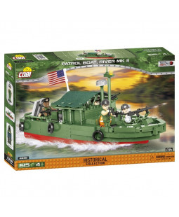 Cobi 2238 Vietnam War Patrol Boat River MK II, 1:35, 615 kostek