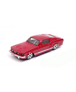 Bburago Ford Mustang GT (1967), Červený 1:43